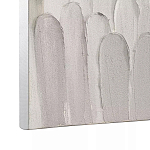 Панно декоративное с ручной росписью Gray Strokes варинант исполнения - 1 | Loft Concept в Ростове-на-Дону