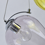 Люстра каскадная с 9-ю разноцветными стеклянными плафонами Kaleido варинант исполнения - 10 | Loft Concept в Ростове-на-Дону