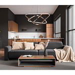 Люстра с подвесами в форме треугольников Niamh Barry варинант исполнения - 11 | Loft Concept в Ростове-на-Дону