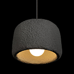 Подвесной светильник с цилиндрическим фактурным абажуром Sergey Makhno варинант исполнения - 5 | Loft Concept в Ростове-на-Дону