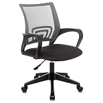 Офисное кресло с основанием из черного пластика Desk chairs Grey варинант исполнения - 1 | Loft Concept в Ростове-на-Дону