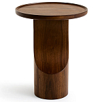 Приставной столик из массива дерева Walnut варинант исполнения - 3 | Loft Concept в Ростове-на-Дону