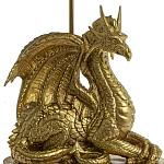 Настольная лампа с абажуром Дракон Golden Dragon Lamp Beige варинант исполнения - 6 | Loft Concept в Ростове-на-Дону