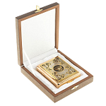 Портсигар на 20 сигарет с гравюрой Герба РФ в подарочной коробке Metal Cigarettes Cases варинант исполнения - 2 | Loft Concept в Ростове-на-Дону