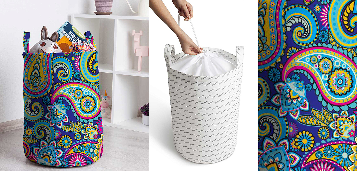 Корзина Paisley Basket Корзина Paisley Basket - Loft-Concept в Ростове-на-Дону