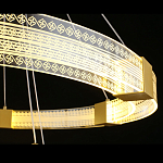 Люстра подвесная светодиодная Apolon Gold варинант исполнения - 4 | Loft Concept в Ростове-на-Дону