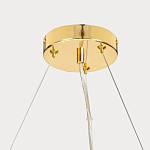 Люстра подвесная из золотых колец 57 см Golden Circles варинант исполнения - 11 | Loft Concept в Ростове-на-Дону