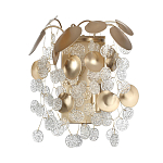 Бра с декоративными подвесками из прозрачного стекла в форме монеток FAIRYTREE Light варинант исполнения - 1 | Loft Concept в Ростове-на-Дону