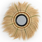 Зеркало с бахромой WICKER MIRROR 100 варинант исполнения - 1 | Loft Concept в Ростове-на-Дону