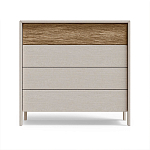 Комод 4 ящика с подсветкой на рельефном фасаде Warm Industrial варинант исполнения - 5 | Loft Concept в Ростове-на-Дону