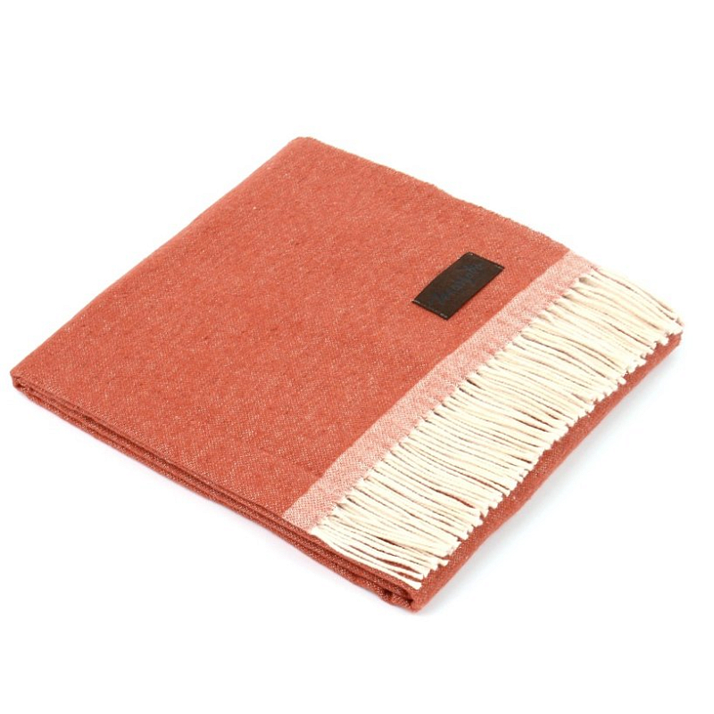 Плед SARA 2000 Marzotto Красный в Ростове-на-Дону | Loft Concept 