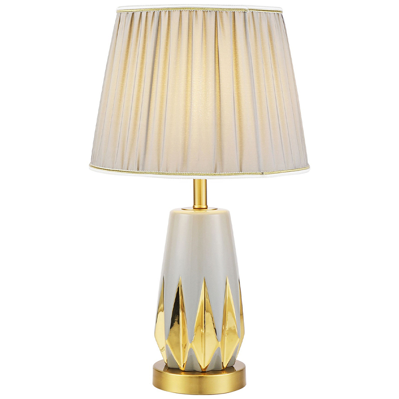     Femia Grey Gold Table Lamp    -- | Loft Concept 