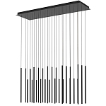 Люстра каскадная черная Black Cascade Chandelier варинант исполнения - 1 | Loft Concept в Ростове-на-Дону