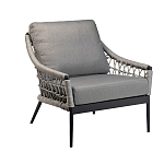 Кресло уличное темно-серое Street Bliss варинант исполнения - 2 | Loft Concept в Ростове-на-Дону