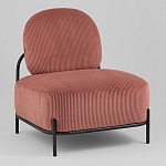Кресло Стоун велюр рельефный коралловый варинант исполнения - 1 | Loft Concept в Ростове-на-Дону