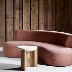 Дизайнерский журнальный стол полукруглой формы Pokun варинант исполнения - 4 | Loft Concept в Ростове-на-Дону