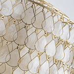 Люстра многоярусная с декором из натуральной морской ракушки Iridescent Light варинант исполнения - 9 | Loft Concept в Ростове-на-Дону