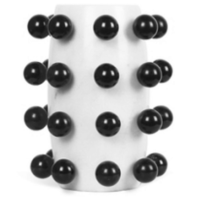  Molecule Vase White Black Spheres    -- | Loft Concept 
