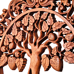 Панно из дерева LeafBerry Panel With Trees варинант исполнения - 2 | Loft Concept в Ростове-на-Дону