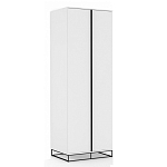 Двухдверный шкаф белого цвета Strict Lines варинант исполнения - 2 | Loft Concept в Ростове-на-Дону