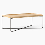 Журнальный стол с прямоугольной деревянной столешницей Urban Style Space варинант исполнения - 1 | Loft Concept в Ростове-на-Дону