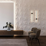 Гипсовая 3D Панель D-01 варинант исполнения - 1 | Loft Concept в Ростове-на-Дону