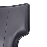 Стул серый из искуственной кожи на 4-х ножках Enigma Gray варинант исполнения - 4 | Loft Concept в Ростове-на-Дону