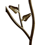 Стеллаж металлический с птичками Primavera варинант исполнения - 5 | Loft Concept в Ростове-на-Дону