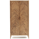 Шкаф из массива сосны с орнаментом "Ёлочка" Geometric Ornament варинант исполнения - 1 | Loft Concept в Ростове-на-Дону