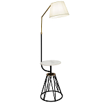Торшер с абажуром и приставным столом Ottavio Lighting and Furniture Floor Lamp варинант исполнения - 1 | Loft Concept в Ростове-на-Дону