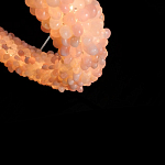 Люстра кольцевая с частичками натурального горного хрусталя Crystal Shimmer варинант исполнения - 4 | Loft Concept в Ростове-на-Дону