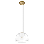 Подвесной светильник с куполообразным прозрачным стеклянным плафоном Grada Light варинант исполнения - 5 | Loft Concept в Ростове-на-Дону