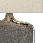 Настольная лампа керамическая с тканевым прямоугольным абажуром Flask варинант исполнения - 1 | Loft Concept в Ростове-на-Дону