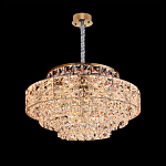 Люстра хрустальная в неоклассическом стиле на золотистом каркасе Majesty варинант исполнения - 6 | Loft Concept в Ростове-на-Дону