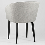 Мягкое кресло на металлических ножках Shaggy Grey варинант исполнения - 5 | Loft Concept в Ростове-на-Дону