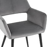 Стул с подлокотниками серый NEASAN STOOL варинант исполнения - 6 | Loft Concept в Ростове-на-Дону