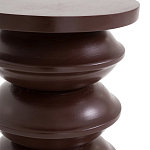 Фигурный приставной столик бордового цвета  AMORPHOUS варинант исполнения - 3 | Loft Concept в Ростове-на-Дону