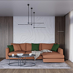 Торшер черного цвета с круглым основанием и вытянутым поворотным плафоном Trumpet tube варинант исполнения - 4 | Loft Concept в Ростове-на-Дону