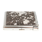 Портсигар на 20 сигарет с газовой зажигалкой из натурального камня Флогопит Stone Cigarettes Cases варинант исполнения - 2 | Loft Concept в Ростове-на-Дону