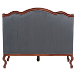 Диван двухместный из натурального бука цвета антрацит Solid Luxury варинант исполнения - 2 | Loft Concept в Ростове-на-Дону