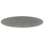 Стол обеденный с серой овальной столешницей из керамики на четырех деревянных ножках Gray Ceramics варинант исполнения - 3 | Loft Concept в Ростове-на-Дону