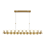 Люстра овальная с круглыми светодиодными источниками света Maxine Light варинант исполнения - 4 | Loft Concept в Ростове-на-Дону