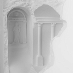 Встраиваемый в стену гипсовый светильник под покраску в античном стиле Antiquity Athena варинант исполнения - 8 | Loft Concept в Ростове-на-Дону