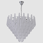 Люстра с подвесками из рифленного стекла в форме капель Textured Glass Chandelier варинант исполнения - 12 | Loft Concept в Ростове-на-Дону