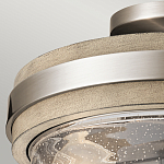 Потолочный светильник с прозрачным стеклянным плафоном с эффектом пузырьков Kichler варинант исполнения - 3 | Loft Concept в Ростове-на-Дону