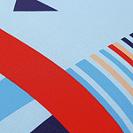 Подушка декоративная из хлопка по мотивам нанайских орнаментов Ural and Siberian Patterns варинант исполнения - 4 | Loft Concept в Ростове-на-Дону