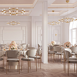 Бра с золотым основанием и прозрачным плафоном цилиндрической формы Golden Geometry варинант исполнения - 3 | Loft Concept в Ростове-на-Дону