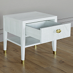 Прикроватная тумбочка с ящиком Elsa Dreams White варинант исполнения - 2 | Loft Concept в Ростове-на-Дону