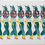 Плитка дизайнерская Фруктовый лес варинант исполнения - 2 | Loft Concept в Ростове-на-Дону