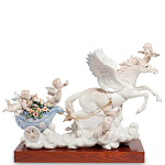 Статуэтка фарфоровая Небесная колесница Charming Statuette варинант исполнения - 1 | Loft Concept в Ростове-на-Дону